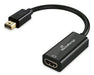 EAN 4260664877868 - MediaRange MRCS236 adaptador de cable de vídeo 0,2 m Mini DisplayPort HDMI Negro imagen 1