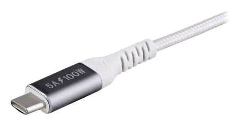 EAN 3303170118092 - T'nB TCUSBC100W cable USB USB 3.2 Gen 1 (3.1 Gen 1) 2 m USB C Aluminio, Blanco imagen 2
