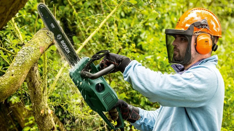 EAN 4059952608129 - Bosch 0 600 8B8 303 motosierra 1800 W Verde imagen 5