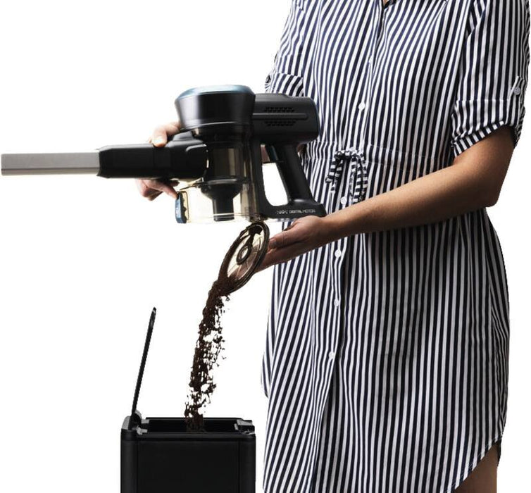 EAN 8590393366408 - Eta Fenix Aspiradora escoba 2 en 1 Batería Secar HEPA Sin bolsa 0,6 L Azul, Gris imagen 9