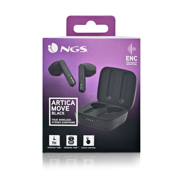 EAN 8435430623482 - NGS ARTICA MOVE Auriculares Inalámbrico Dentro de oído Llamadas/Música Bluetooth Negro imagen 9