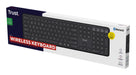 EAN 8713439255119 - Trust Vaiya teclado Universal USB + RF Wireless + Bluetooth Inglés de EE. UU. Negro imagen 6