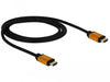 EAN 4043619857272 - DeLOCK 85727 cable HDMI 1 m HDMI tipo A (Estándar) Negro, Oro imagen 2