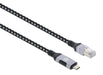 EAN 0766623394826 - Manhattan 394826 cambiador de género para cable RJ-45 USB-C Negro, Plata imagen 2