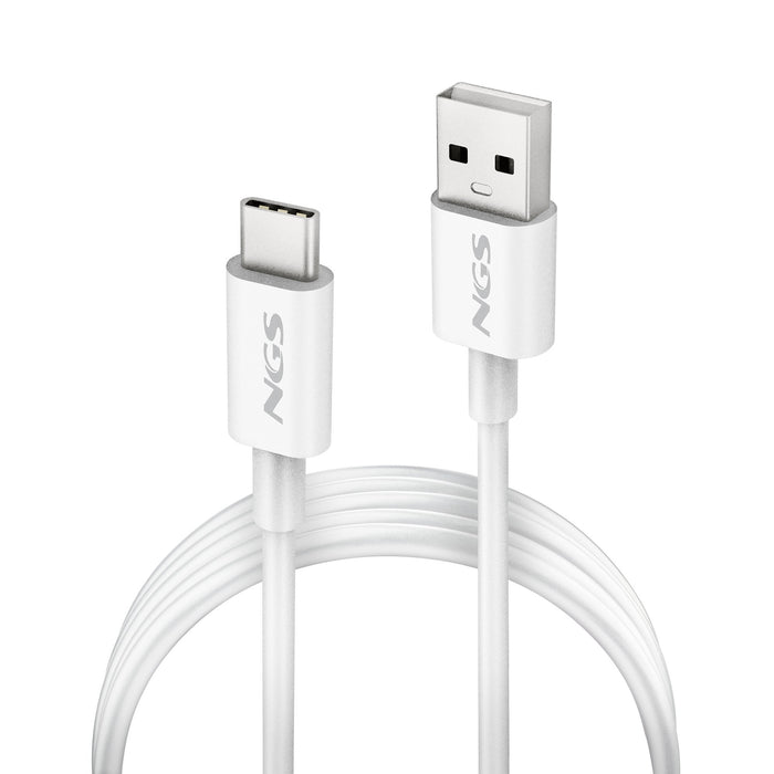 EAN 8435430627336 - NGS ZYRO-AC cable USB USB 2.0 1 m USB A USB C Blanco imagen 1