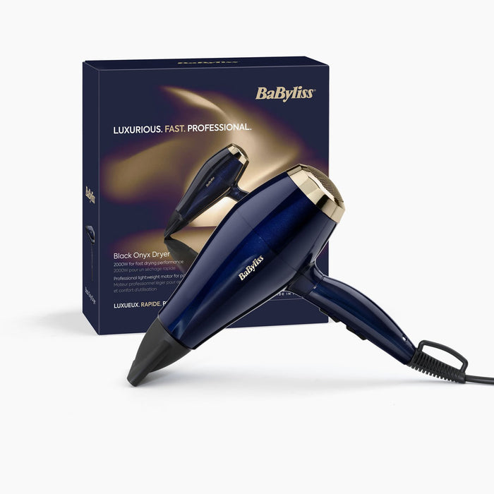 EAN 3030050192940 - BaByliss 5911E secador 2000 W Negro, Oro imagen 3