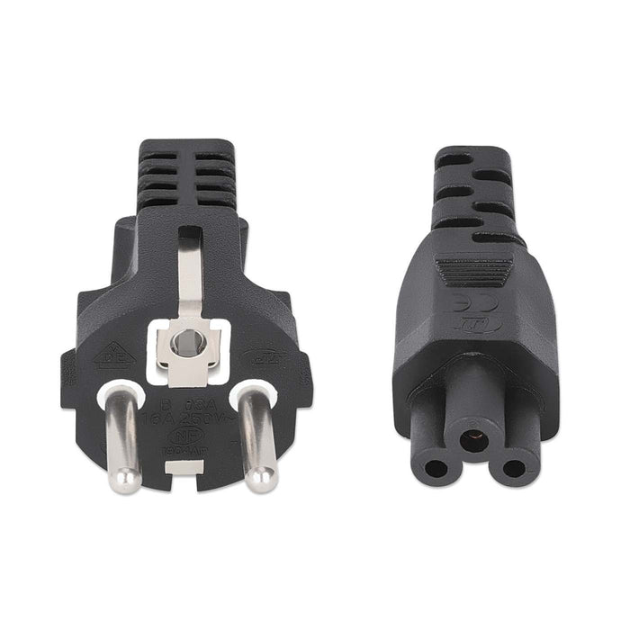 EAN 766623356602 - Manhattan 356602 cable de transmisión Negro 3 m CEE7/7 IEC C5 imagen 3