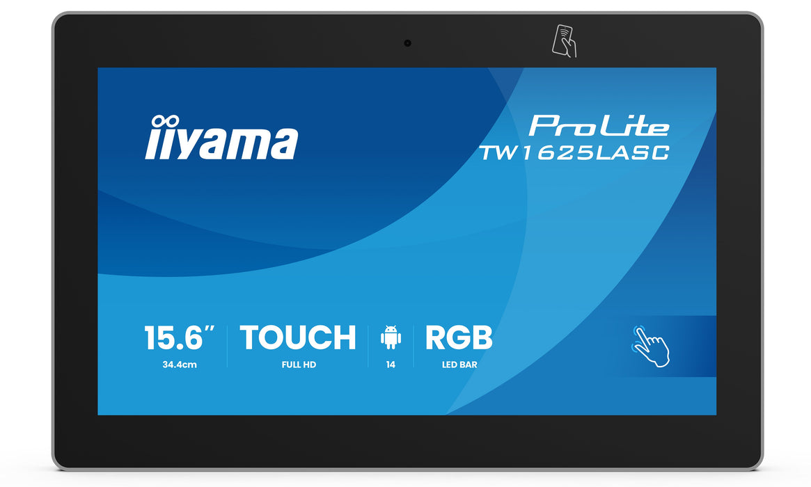 EAN 4948570125692 - iiyama TW1625LASC-B3PNR pantalla de señalización Panel plano interactivo 39,6 cm (15.6") LED Wifi 450 cd  imagen 4