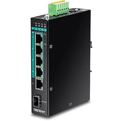 EAN 0710931160581 - Trendnet TI-PG541i Gestionado L2+ Gigabit Ethernet (10/100/1000) Energía sobre Ethernet (PoE) Negro imagen 1