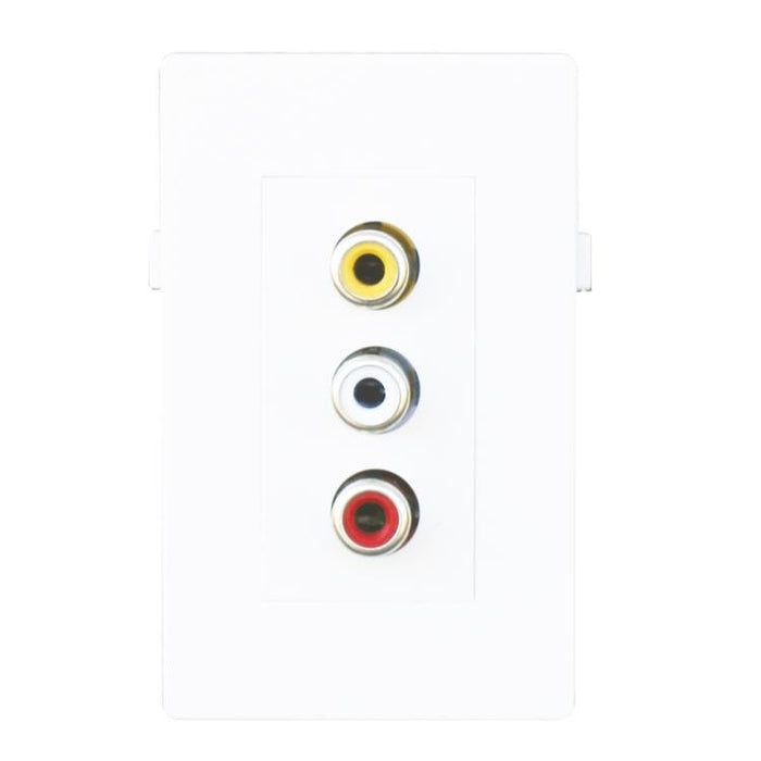 EAN 5714590003109 - Garbot BN4900-RCA X3AV toma de corriente Blanco imagen 1