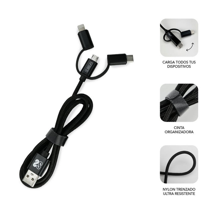 EAN 8436586740764 - SUBBLIM SUB-CHG-4CC002 cargador de dispositivo móvil Universal Negro Encendedor de cigarrillos Carga rápi imagen 8