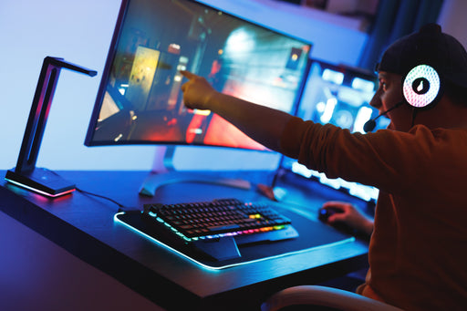 EAN 0023942488132 - SureFire Silent Flight RGB-680 Alfombrilla de ratón para juegos Negro imagen 2