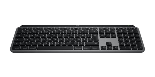 EAN 5099206114623 - Logitech MX Keys S for Mac teclado Oficina RF Wireless + Bluetooth QWERTZ Alemán Aluminio, Negro imagen 1