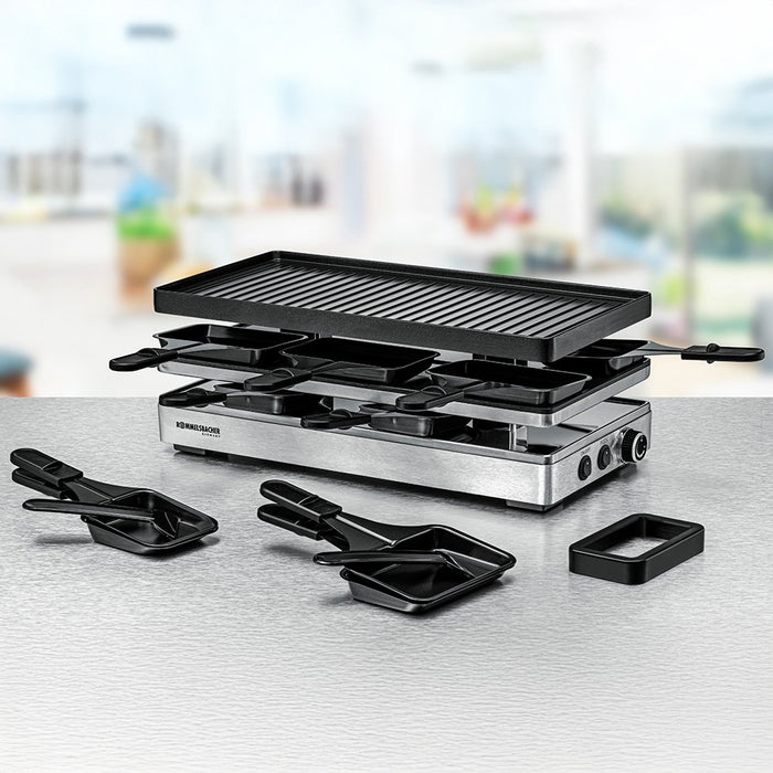 EAN 4001797008190 - Rommelsbacher RCP 1800 parrilla de interior 1800 W Acero inoxidable imagen 4