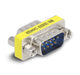 EAN 4043619664641 - DeLOCK 66464 cambiador de género para cable D-Sub 9 pin Plata, Amarillo imagen 1
