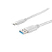 EAN 4017538105615 - S/CONN 13-31026 cable USB USB 3.2 Gen 1 (3.1 Gen 1) 1 m USB A USB C Blanco imagen 1