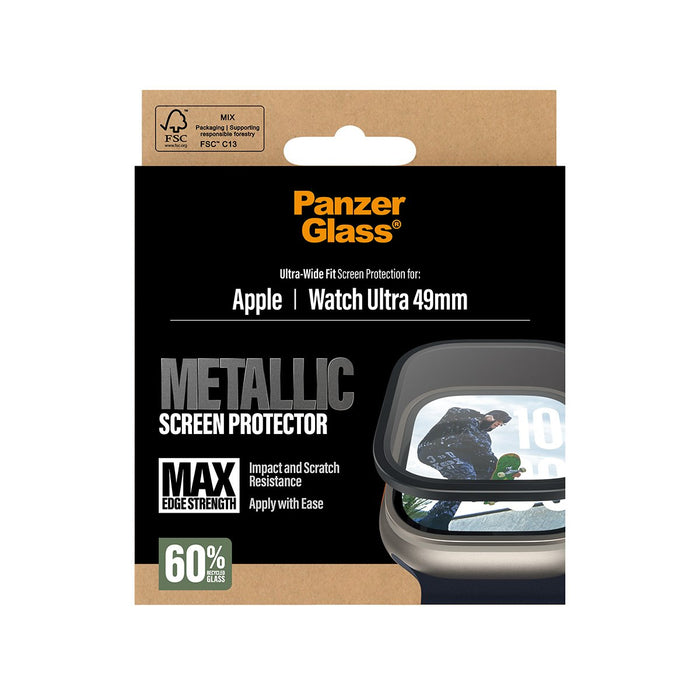 EAN 5715685032653 - PanzerGlass ® Screen Protector w. Black Metal Frame Apple Watch Ultra | 49mm Protector de pantalla 1 piez imagen 3