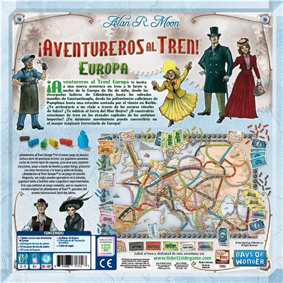 EAN 824968717127 - Asmodee DW7282 juego de tablero Juego de mesa Viaje/aventura imagen 6