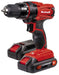 EAN 4006825607000 - Einhell TC-CD 18-2 Li Sin llave 980 g Negro, Rojo imagen 1