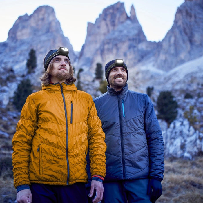 EAN 4047443534965 - Hama HL350 Negro, Azul, Amarillo Linterna con cinta para cabeza LED imagen 7