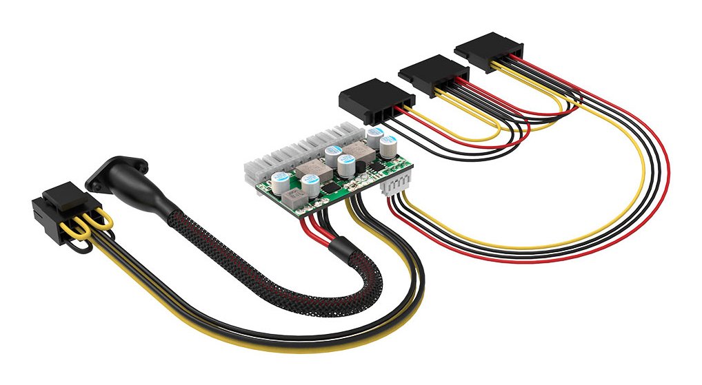 EAN 4710679552798 - Akasa Compact Power 200 adaptador e inversor de corriente Interior 180 W Multicolor imagen 4