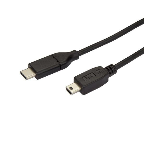 EAN 0065030871303 - StarTech.com USB2CMB2M cable USB USB 2.0 USB C Mini-USB B Negro imagen 1