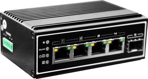 EAN 4015867228173 - LevelOne IGP-0502 switch No administrado Gigabit Ethernet (10/100/1000) Energía sobre Ethernet (PoE) Negr imagen 1
