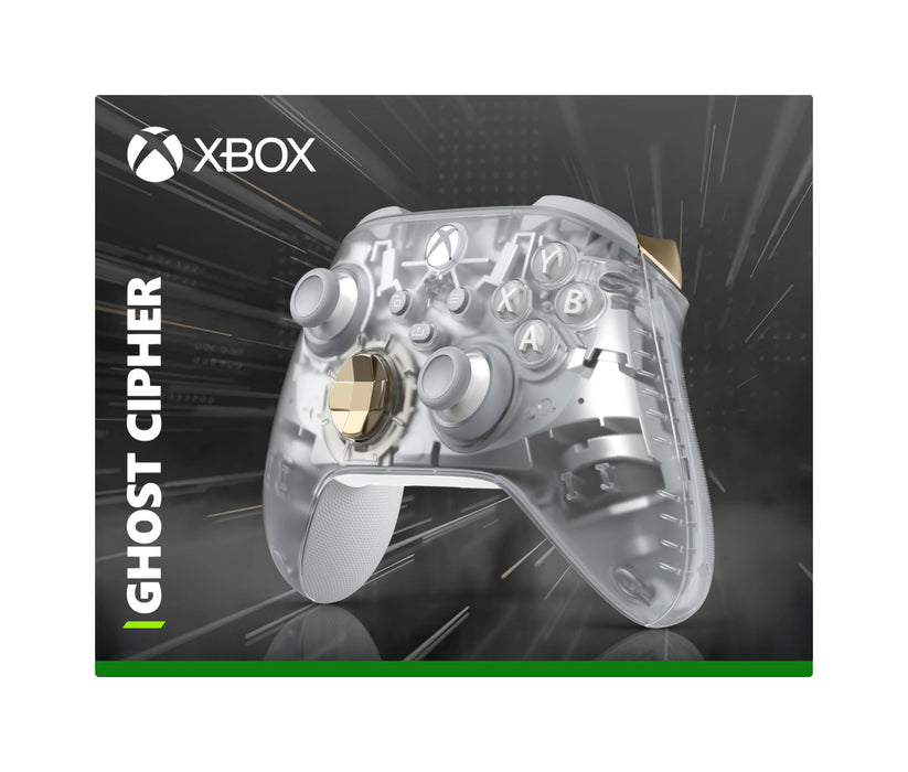 EAN 196388334124 - Microsoft Ghost Cipher Oro, Gris claro, Transparente Bluetooth/USB Gamepad Analógico/Digital Android, PC,  imagen 10