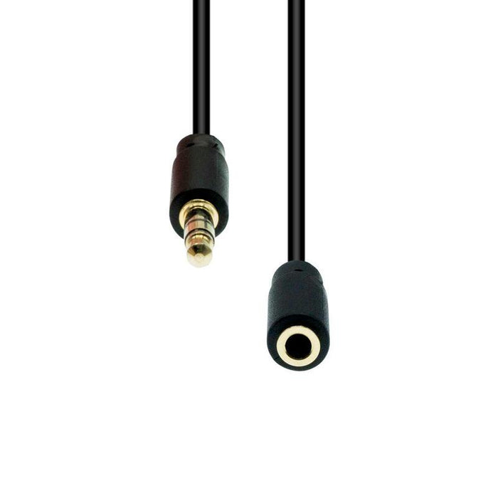 4-Pin Slim Extension Cable - Black 1.5m - Warranty: 360m