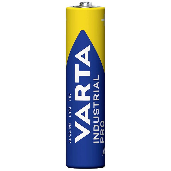 40 Pilas Alcalina Varta Micro, Aaa, Lr03, 1.5v Industrial Pro, (Paquete De 40)