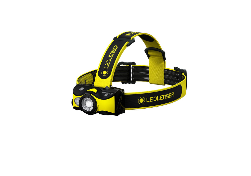 EAN 4058205015967 - Ledlenser iH9R Negro, Amarillo Linterna con cinta para cabeza LED imagen 1