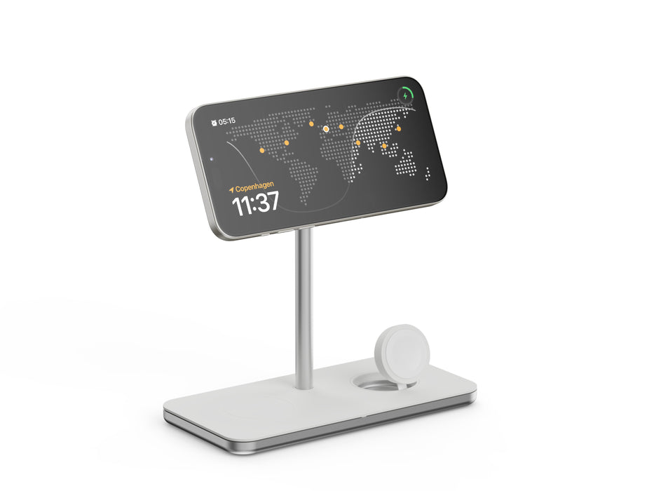 EAN 8720574622683 - LINQ LQ48038 cargador de dispositivo móvil Auriculares, Reloj inteligente Plata, Blanco Corriente alterna imagen 4