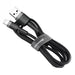 EAN 6953156274938 - Baseus CALKLF-AG1 cable de conector Lightning 0,5 m Gris, Negro imagen 4