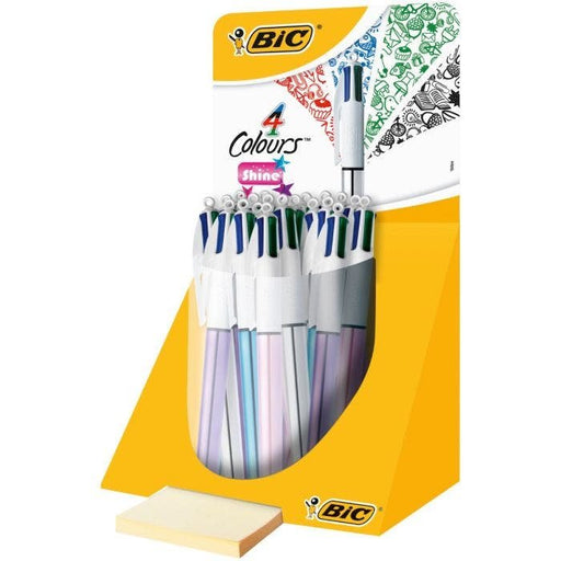 EAN 3086123307537 - BIC 4 Colours Shine Multicolor Medio 20 pieza(s) imagen 1