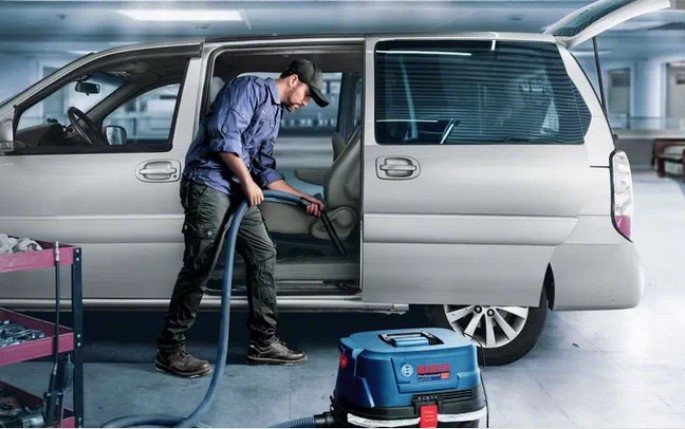 EAN 3165140926072 - Bosch GAS 12-25 PL 21 L Aspiradora de tambor Seca y húmeda 1250 W Bolsa para el polvo imagen 3