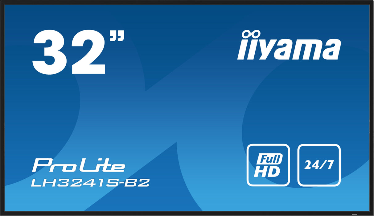 EAN 4948570123506 - iiyama LH3241S-B2 pantalla de señalización Diseño de quiosco 80 cm (31.5") LED 350 cd / m² Full HD Negro  imagen 1