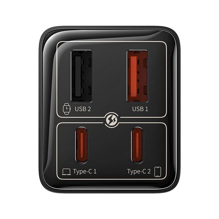 EAN 6932172644444 - Baseus GAN6 65W ŞARJ+100W C TO C KBL-SYH cargador de dispositivo móvil Ordenador portátil, PDA, Tableta N imagen 5