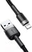 EAN 6953156275010 - Baseus CALKLF-CG1 cable de conector Lightning 2 m Gris, Negro imagen 4