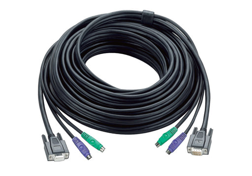 EAN 0672792105197 - ATEN 30ft PS/2 cable para video, teclado y ratón (kvm) Negro 10 m imagen 1