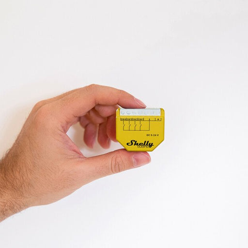 EAN 3800235269084 - Shelly Qubino Wave i4 DC Interruptor inteligente Amarillo imagen 2