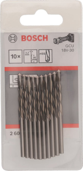 EAN 3165140233293 - Bosch 2 608 620 201 broca Broca de corte espiral 10 pieza(s) imagen 2