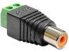 EAN 4043619654185 - DeLOCK 65418 cambiador de género para cable RCA 2p Negro, Verde, Plata imagen 1