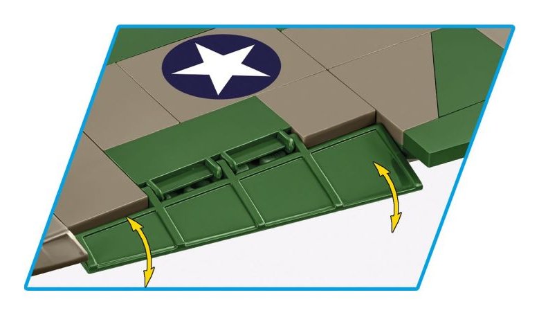 EAN 5902251057497 - COBI Boeing B-17F Flying Fortress "Memphis Belle" - Executive Edition imagen 5