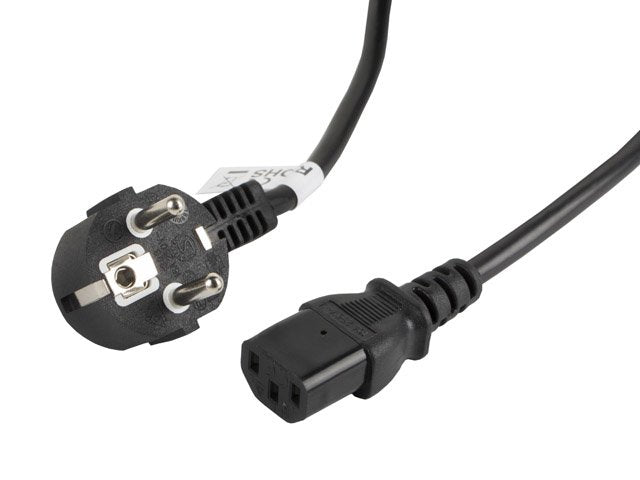 EAN 5901969409758 - Lanberg CA-C13C-11CC-0030-BK cable de transmisión Negro 3 m C13 acoplador CEE7/7 imagen 1