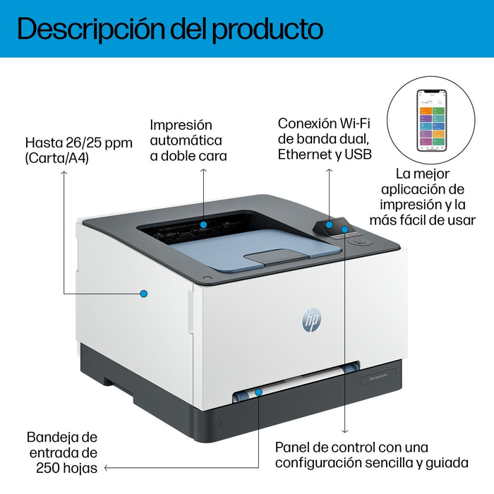 EAN 0196786388859 - HP Color LaserJet Pro 3202dw 600 x 600 DPI A4 Wifi imagen 4