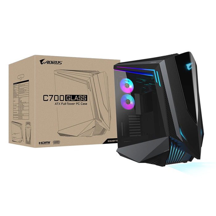 EAN 4719331552008 - GIGABYTE AORUS C700 GLASS Full Tower Negro imagen 10