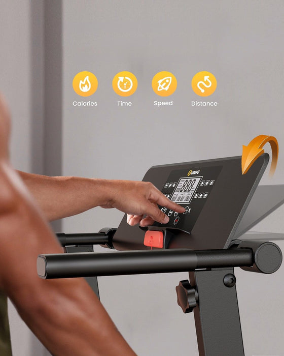 EAN 6975165000421 - Urevo Foldi Mini black cinta de correr 1002 x 410 mm 10 kmh imagen 11