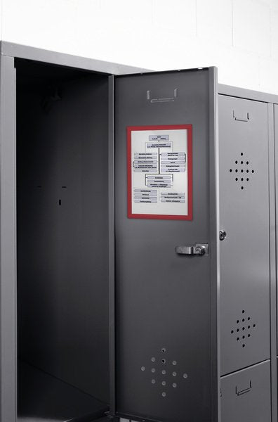 EAN 4005546405674 - Durable DURAFRAME marco magnético A4 Rojo imagen 2