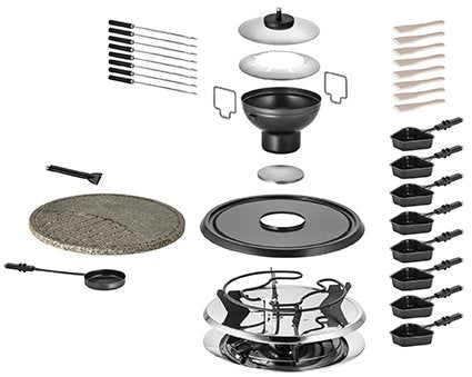 EAN 4011689487262 - Unold 48726 parrilla de interior 8 personas(s) 1300 W Negro, Acero inoxidable imagen 4