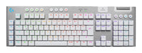 EAN 5099206121805 - Logitech G 920-012686 teclado Juego USB + RF Wireless + Bluetooth QWERTZ Alemán Blanco imagen 1